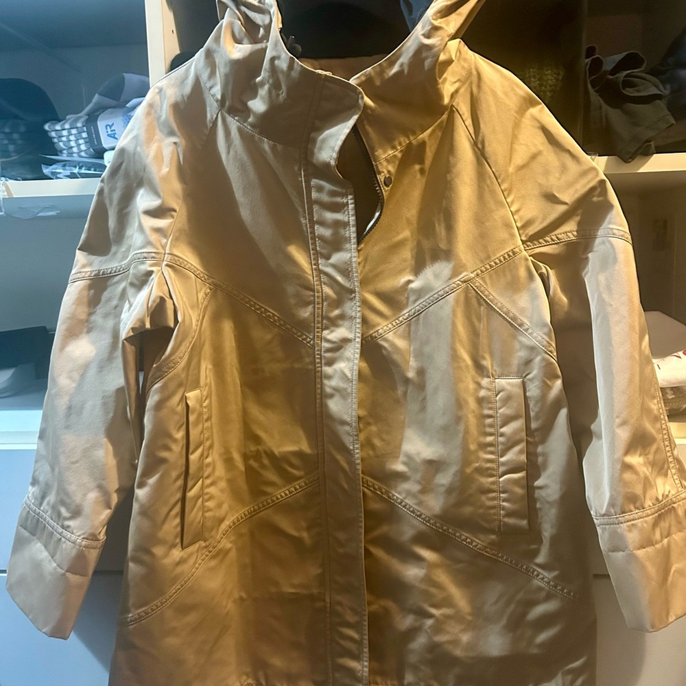 Bruno Cuccinelli hooded cropped coat